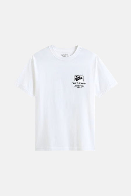 T-shirt (manches courtes) Blanc - VANS “OFF THE WALL”