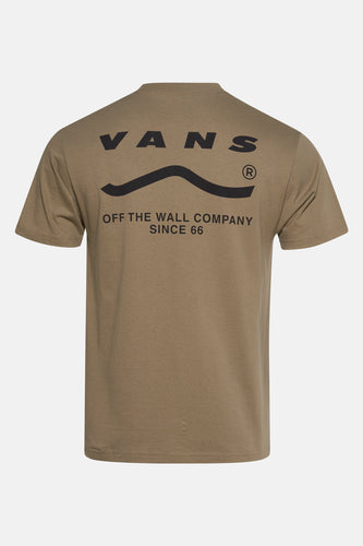 T-shirt met korte mouwen - Kaki - VANS “OFF THE WALL”