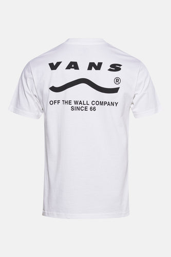 T-shirt met korte mouwen - wit - VANS “OFF THE WALL”