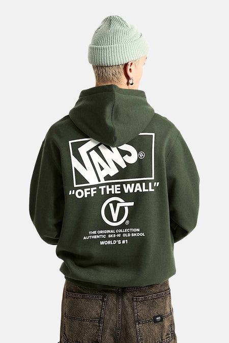 Sweat à capuche Vert - VANS “OFF THE WALL”