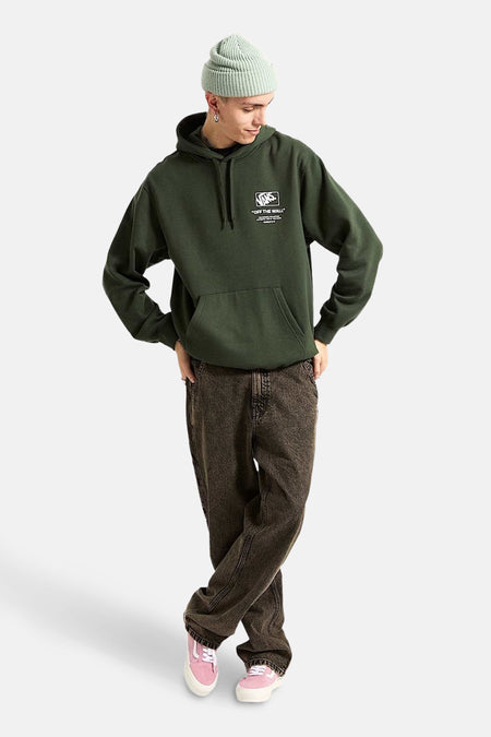 Sweat à capuche Vert - VANS “OFF THE WALL”