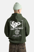 Sweat à capuche Vert - VANS “OFF THE WALL”
