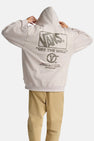 Sweat à capuche Beige - VANS “OFF THE WALL”