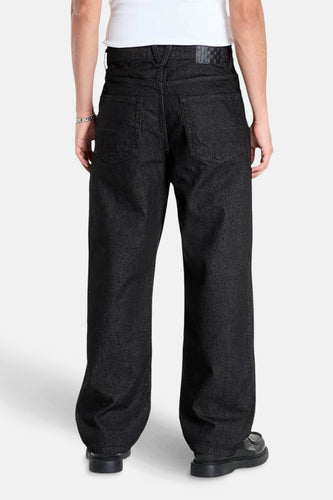 CHECK 5 LOOSE DENIM PANT - black denim - VANS “OFF THE WALL”