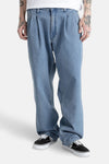 Jeans wide Mid blue denim - VANS “OFF THE WALL”