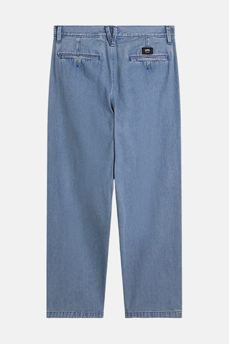 CHECK 5 BAGGY DENIM PANT - mid blue denim - VANS “OFF THE WALL”