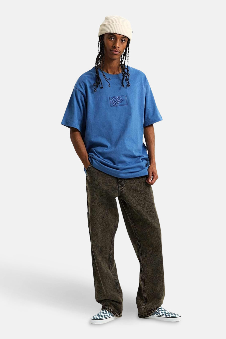 T-shirt met korte mouwen - blauw - VANS “OFF THE WALL”