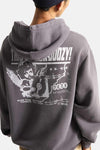 Sweat à capuche Gris - VANS “OFF THE WALL”