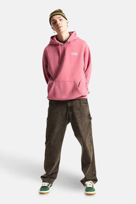 Sweat à capuche Rose - VANS “OFF THE WALL”