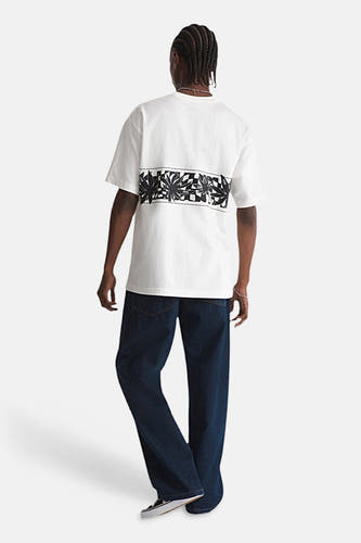 Jeans wide off white denim - VANS “OFF THE WALL”