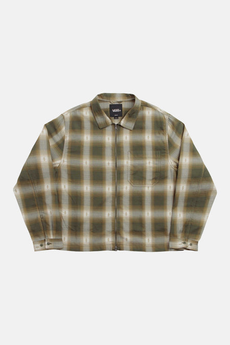 Chemise (manches longues) vert - VANS “OFF THE WALL”