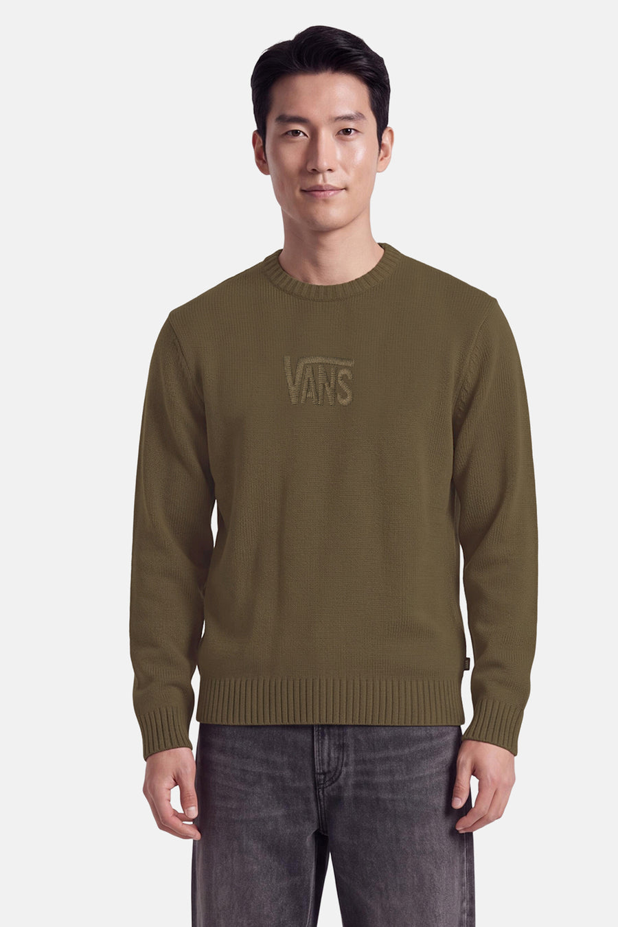 Pull O-hals - bruin