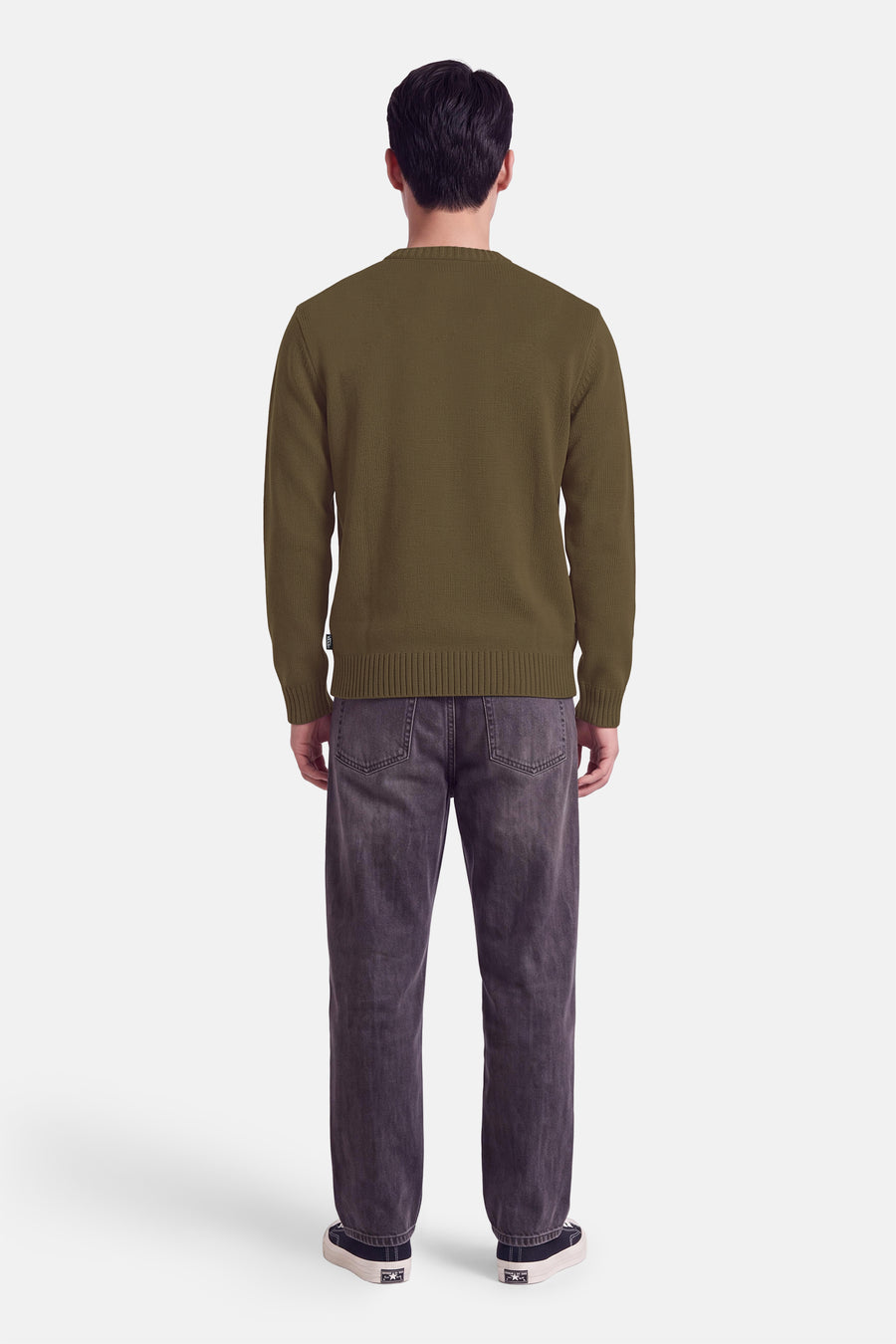 Pull O-hals - bruin