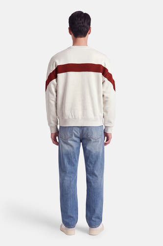 Sweater O-hals - grijs