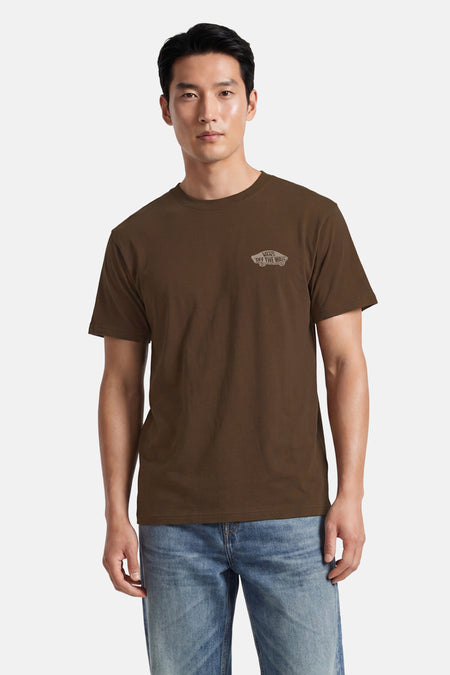 T-shirt met korte mouwen - bruin