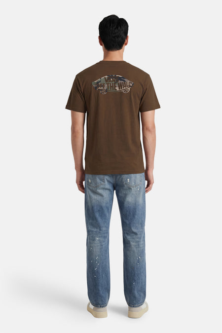 T-shirt met korte mouwen - bruin