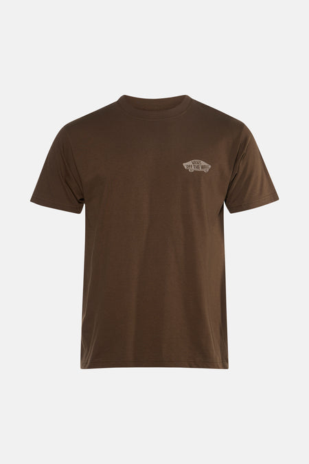 T-shirt met korte mouwen - bruin