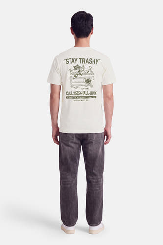 T-shirt met korte mouwen - ecru
