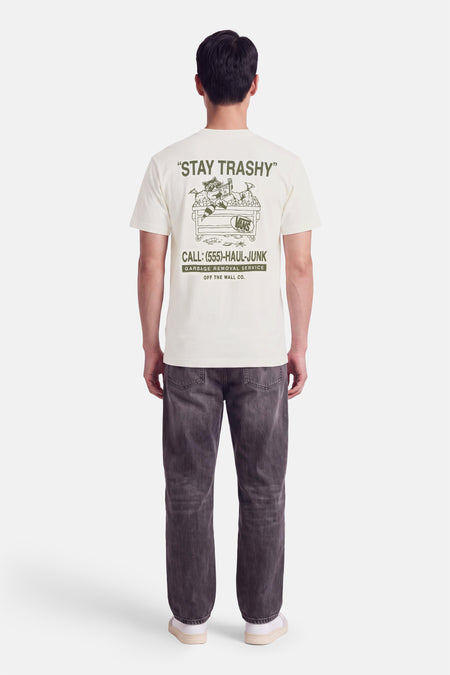 T-shirt met korte mouwen - ecru