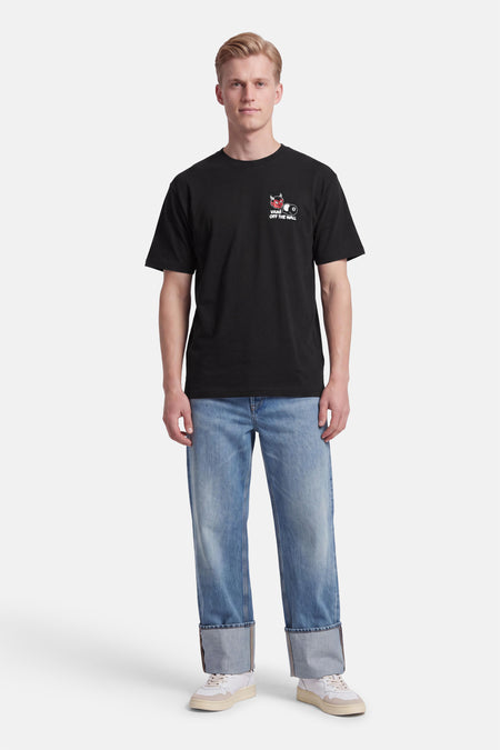 T-shirt met korte mouwen - zwart