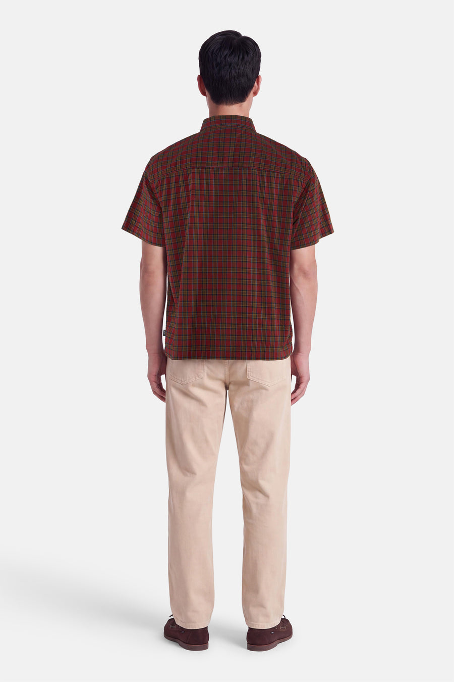Chemise à manches courtes - rouge