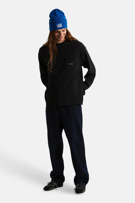 T-shirt met lange mouwen - zwart