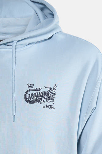 Sweater met kap - blauw