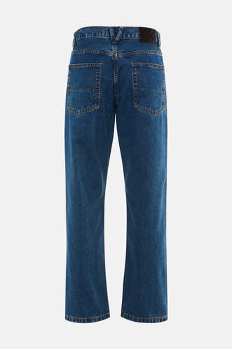 CHECK 5 - mid blue denim