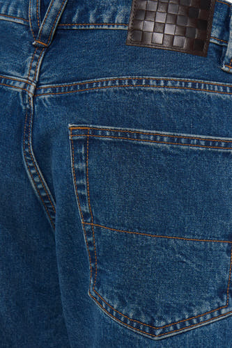 CHECK 5 - mid blue denim