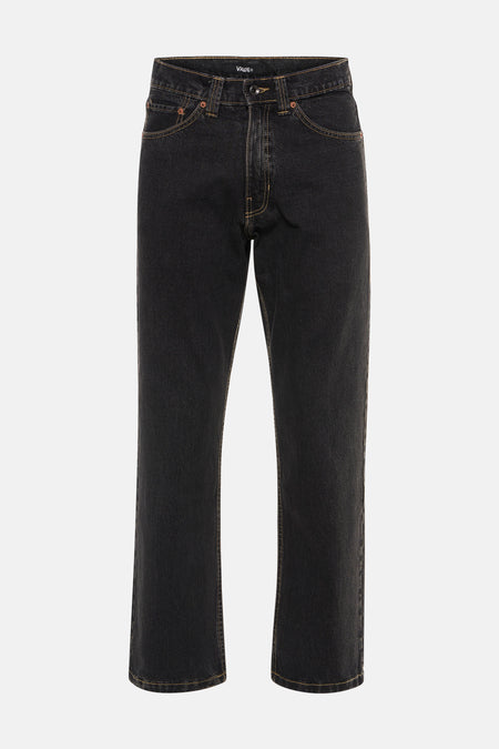 Jeans straight black denim - VANS “OFF THE WALL”