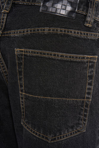 CHECK 5 - black denim