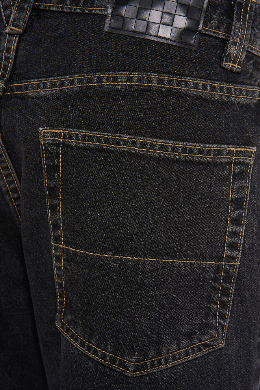 CHECK 5 - black denim