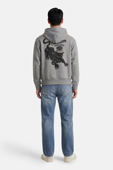 Sweater met kap - grijs