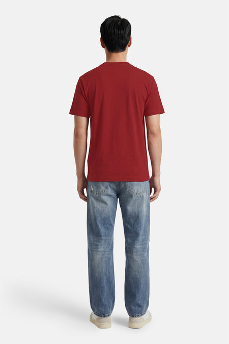 T-shirt met korte mouwen - rood