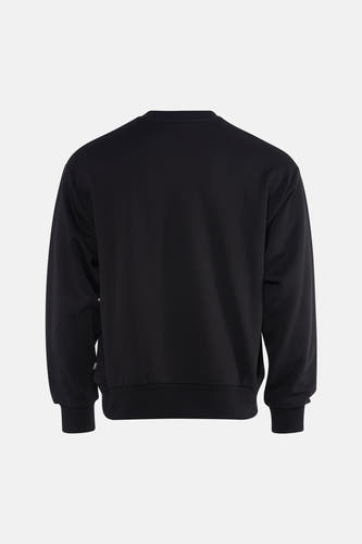Sweat col O - noir