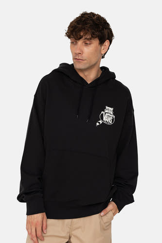 Sweater met kap - zwart