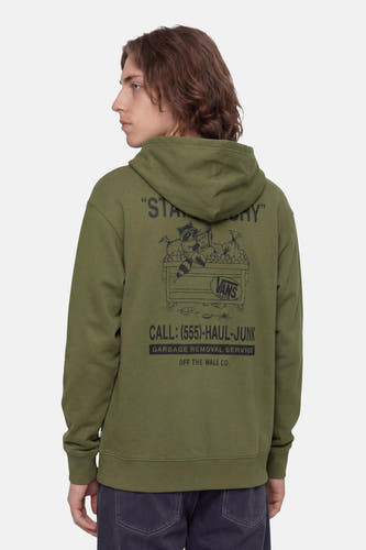 Sweater met kap - groen
