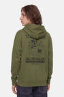 Sweater met kap - groen