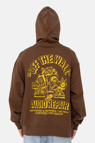 Sweater met kap - bruin