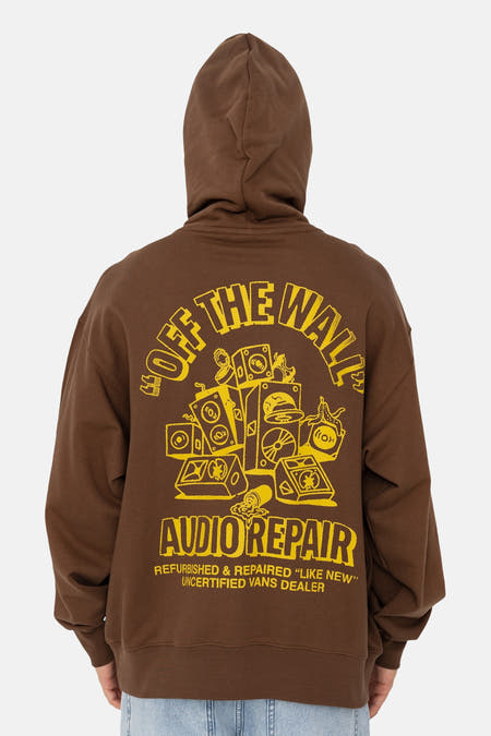 Sweater met kap - bruin