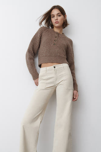 Broek - ecru