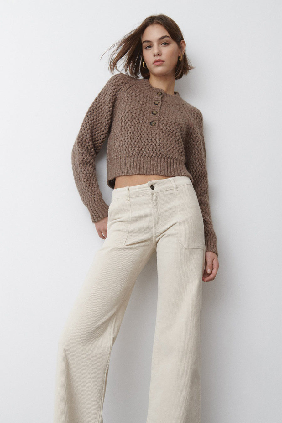 Broek - ecru