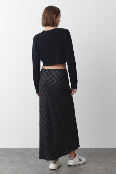 Rok 3/4 Zwart - BROWNIE