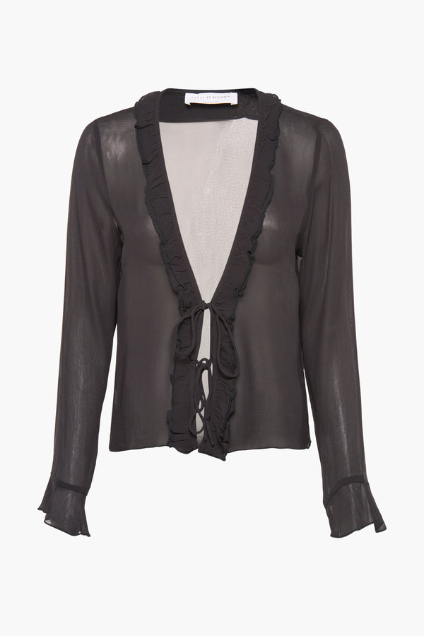 Blouse (lange mouwen) Grijs - BROWNIE