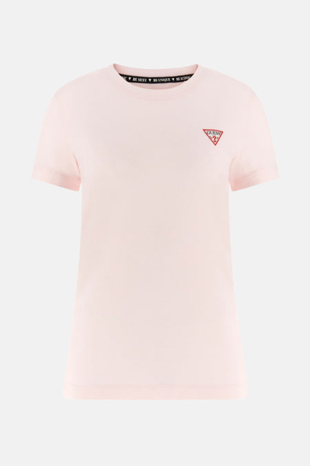 Top uni manche courte rose - Guess®