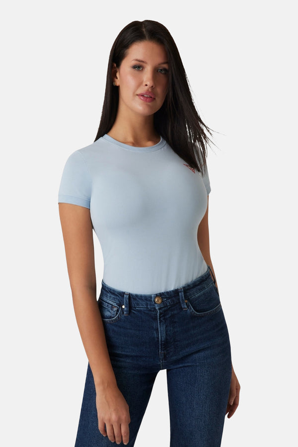 Top uni manche courte Bleu - Guess®