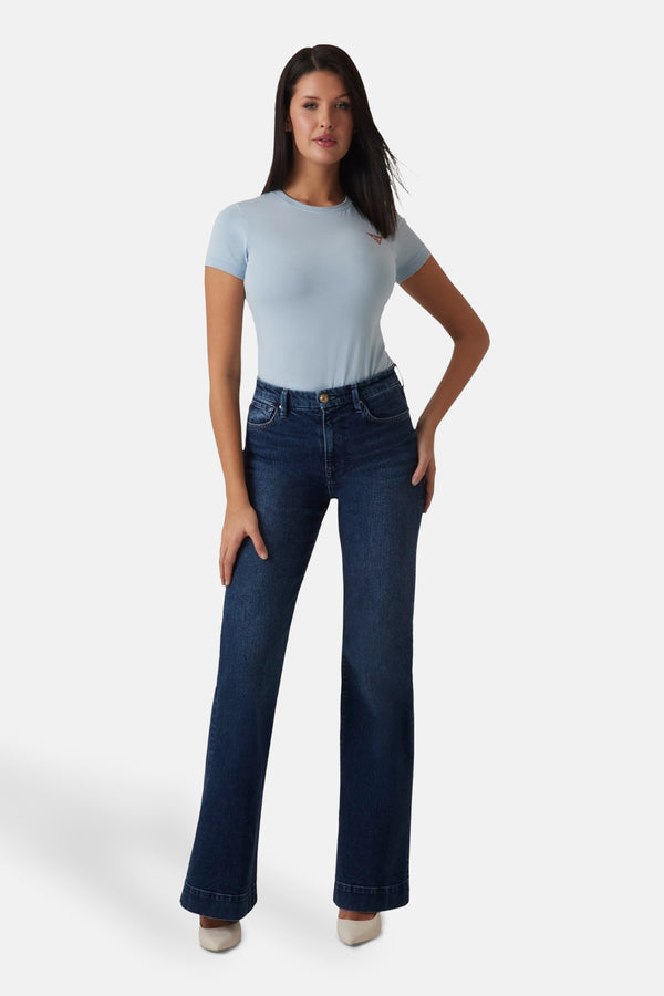 Top uni manche courte Bleu - Guess®