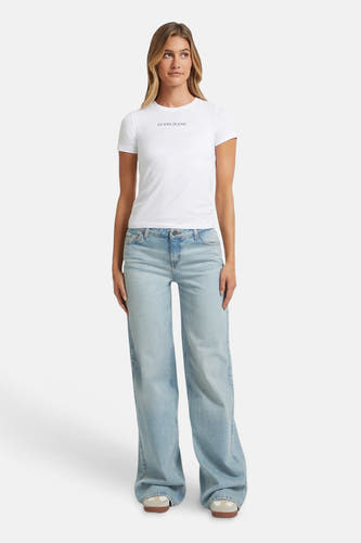 Jeans wide light blue denim - Guess®