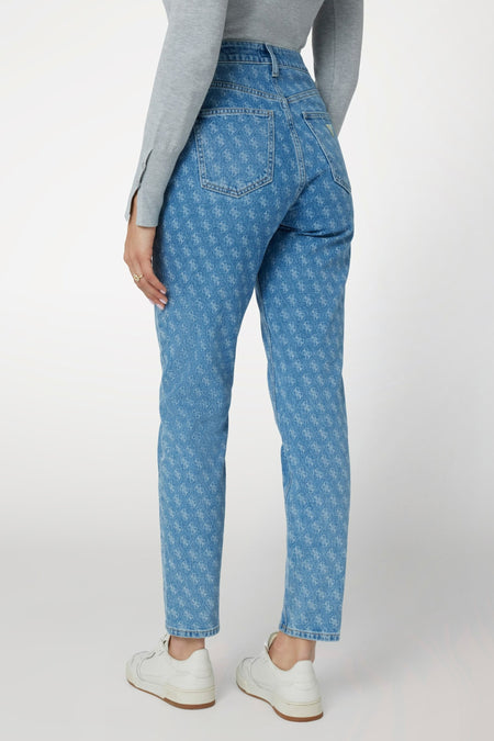 MOM GUESS - light blue denim