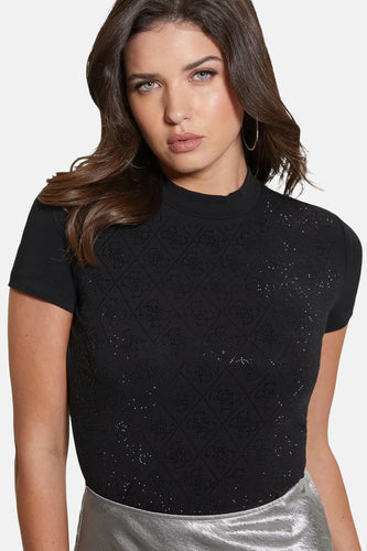 T-shirt met korte mouwen - zwart - Guess®